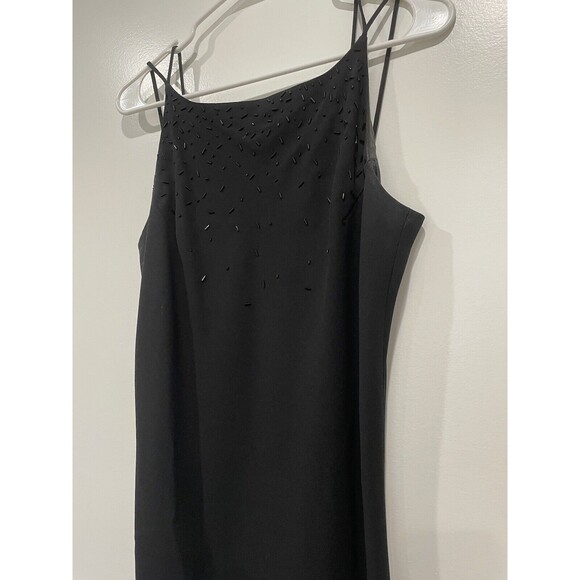 Vtg 90s Jones Wear Prom Evening Cocktail Maxi Dress" Sz 8 Beaded Dress - Picture 4 of 7